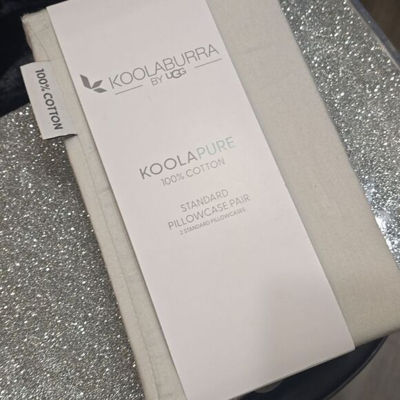 Koolaburra By Ugg KoolaPure Standard Pillow Cases- Oyster Mushroom - Picture 3 of 5